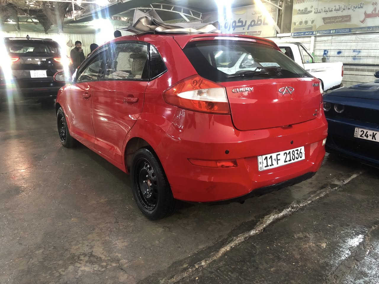 سلام عليكم شيري فلاوين 2013 رقم بغداد. دولي سنوية باسمي ماشية  90 الف سيارة كفالة من صبغ وخياس ومعجون وحادث جديدة. سيارة سويجات ثنين كتلوكات شركة السعر 44 ورقة مكان سيارة ديوانية ***********
