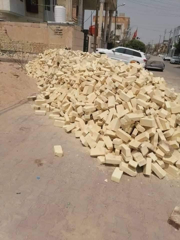 طابوك مجمع السماوه
لون وقالب واحد وعدد مظبوط 
 
اي شي يخالف الاتفاق مرفوض
عدد تك 4000 مع 150 طابوكه زياده
سكس 8000 مع 300 طابوكه زياده (سعر حسب المكان )
الاستفسار الاتصال على الرقم 
*********** واتساب

*********** الاتصال
الخاص مفتوح
(ملاحظه) انواع رمل موجوده
