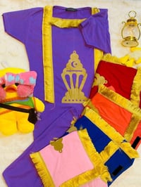 دشداشة بنات • موديل رمضاني • مقاسات ٦-١٢ سنة