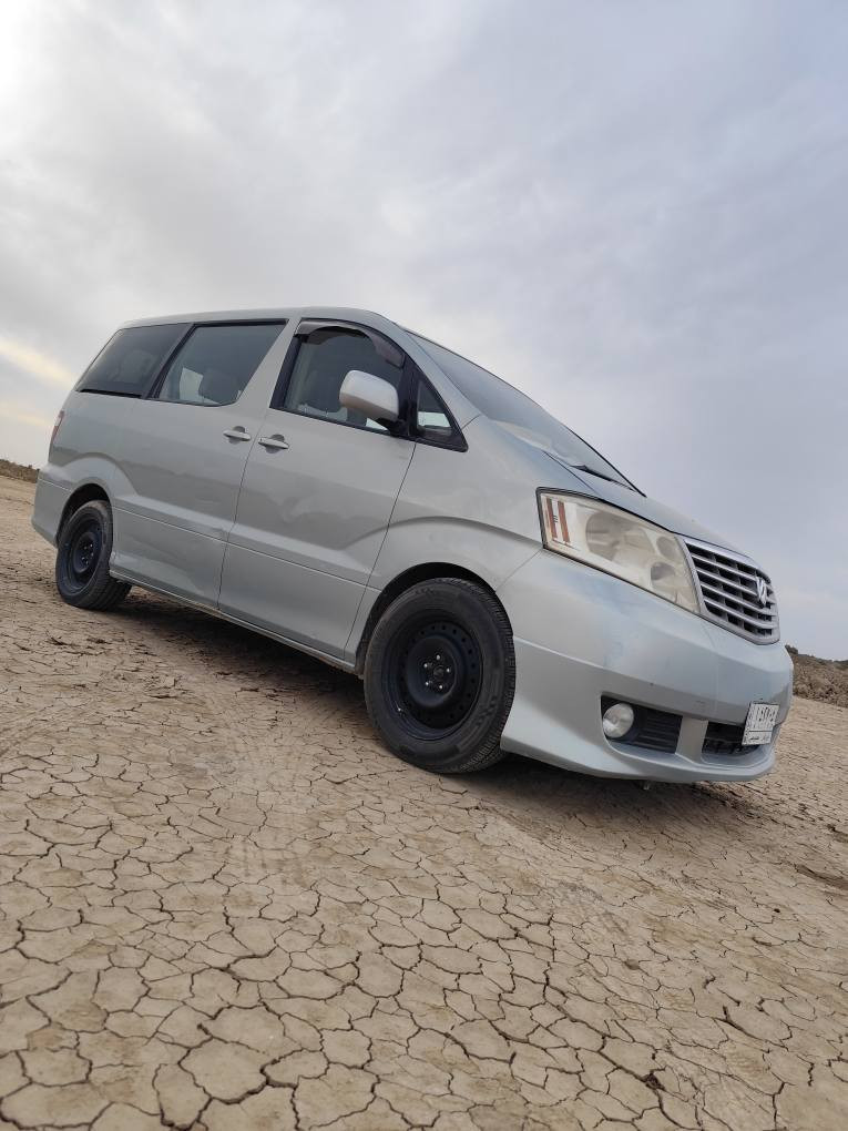 تيوتا الفارد ياباني المكينه ٤ سلندر 
تخم تاير و حداديه وكهرباءيات كلها جاهزة 
للتواصل *********** الشطره, ذي قار
