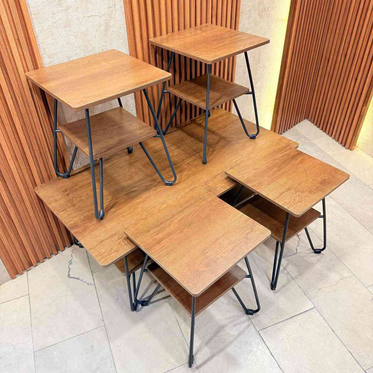 سيت طبله 4+1 سطح خشب Hdf
رجل حديد صبغ حراري 
قياس الطبله الكبيره 
ارتفاع 45 سم 
عرض 60 سم 
طول 120 سم 
قياس الطبله الصغيره 
ارتفاع 50 سم
عرض 40 * 40 سم مربع 
السعر 140 الف


**إذا كنت صاحب هذا الإعلان وتريد حذفه لأي سبب، رجاءا أرسل رسالة إلى الدعم الفني**