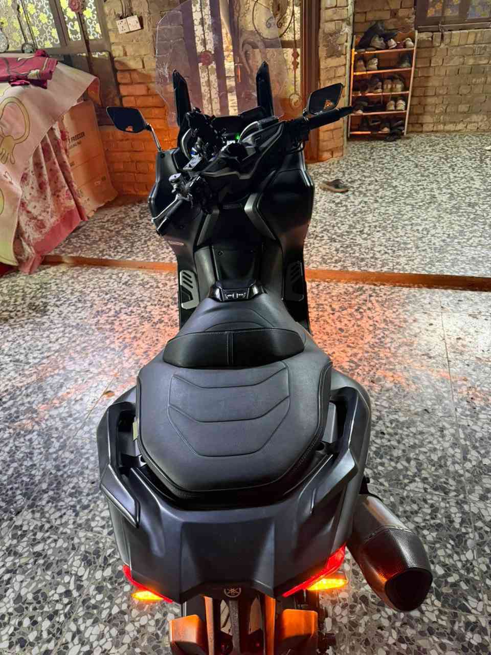 سلام عليكم
دراجه تي ماكس TMX 2019 
موصفات DX  جامه كهرباء 
كشن تدفئه تبريد جديده 
البيع مكان بغداد بلديات 
جديده كلش
سعر 85$
***********
