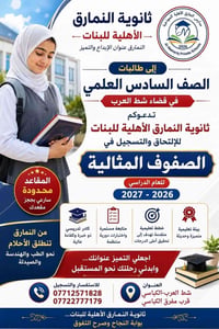 الصف السادس العلمي • ثانوية النمارق • شط العرب