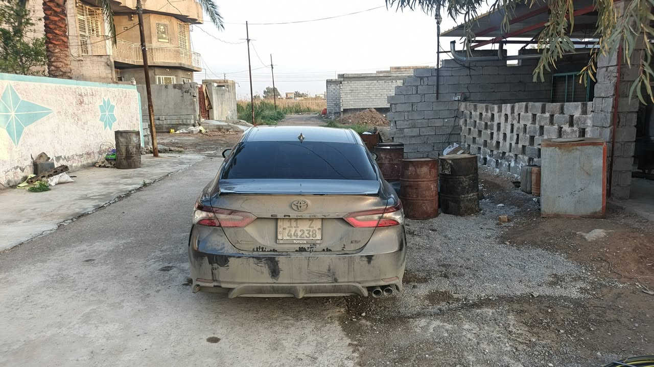 السلام عليكم
متاح كامري موديل 2023 مواصفات ايس اي رياضي فول مواصفات ماعدئ الفتحه ضرر فقط بنيد تبديل ويل رياضي بصمه كشنات جلد وكهرباء شفتات ستيرن 3 انضمه قياده رقم بغداد بأسمي تحول ثاني يوم اني دخلتها من امريكا ع ايد وحده صارلها 7 اشهر من داخله للعراق مكان السياره ديالئ المقداديه ماشيه 67 كيلو متر ترهم مراوس بكورلا فقط السعر 199 وبيها مجال للشراي وميتعبني للستفسار ***********

ملاحضه السياره بالصور طين ومامغسوله بسبب الانواء الجويه وبالعافيه علئ الياخذها
