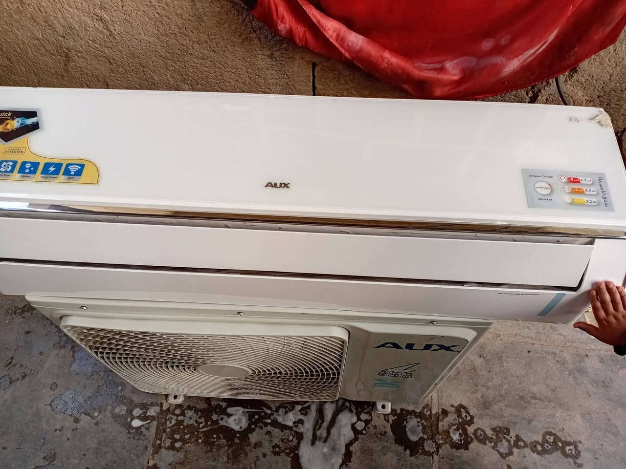 سبلت اوكس 2طن انفيرتر تحكم واي فاي غاز ٤١٠ ستعمال موسم واحد
السعر ٥٥٠ وبي مجال ***********
