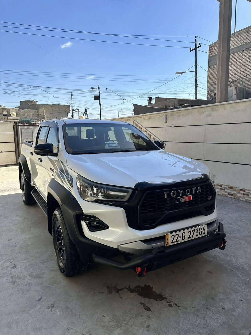 السلام عليكم هايلوكس جي آر ً مديل 2024 رقم أربيل دولي باسمي سعوديه فول مواصفات باسميً 
ماشيًه 32 ألف بيه صبغ كد شبر فقط باب السايق الباقي كفاله عامهً 6 سلندر منفاخ هوائي أربع كامرات السعر 390 ❗️العنوان بغداد المعاملً الاتصال  ‭ ⚡️***********
