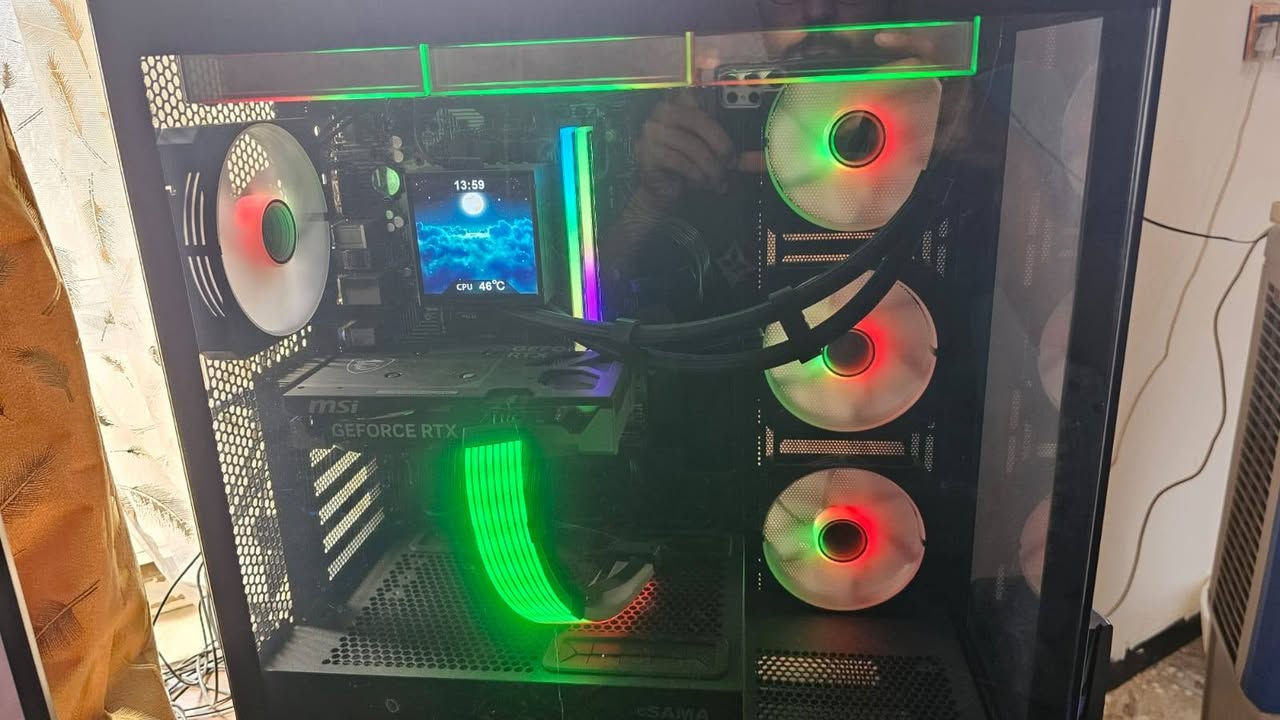 السلام عليكم pc مستعمل اقل ٢٤ ساعة بعدة بجيسة مستعجل عل بيع بسبب ضروف سعرة ١٥٠٠ مليون ونص من عدا الشاشة العنوان بغداد حي الكوفة ***********
