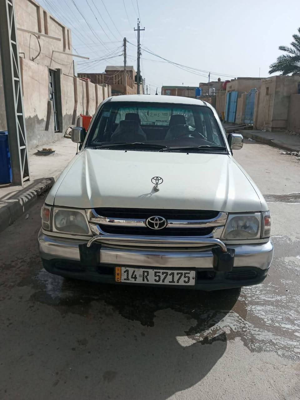 سلام عليكم تيوتا هايلوكس موديل 2005بصره انكلزي كفاله عامه شاصي مكينه وكير وحداديه تخم تأير تبريد ويه السويج جاهزه تحويل بيع مراوس مكان ناصريه غراف *********** بغداد, العراق
