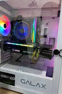 تجميعة مستخدمة للبيع  الموصفات  ryzen 5 5500  m.b Asus B450m-k ii  ram...