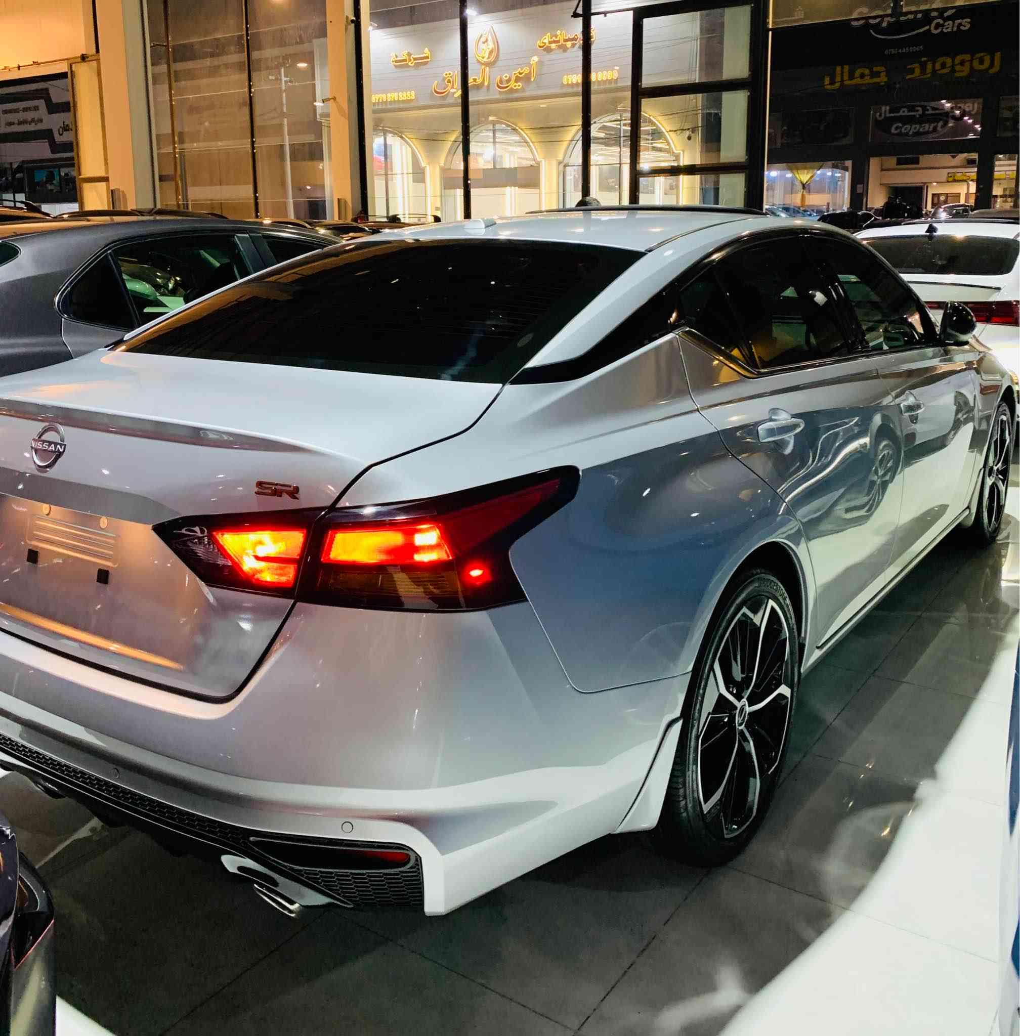 نیسان التیما ٢٠٢٤
مواسەفات Srپلەس
رەنگی سلڤەر 
سلاید شاشە گەورە
وایەر لیس چارچ
کوشن جلد و کارەبایی و هیتەر
گێر لە سوکان
١٥ هەزار مایل رۆیشتووە
دوو دەرگای بیلاد گۆراوە
ناودەرگایی کەمێک سبوغه
ئەرباگی شانیی تەقیوەو بیلاد دانراوەتەوە

رەقەم کاتییە و ٩٠ رۆژی لەگەلە

*********** أربيل, العراق
