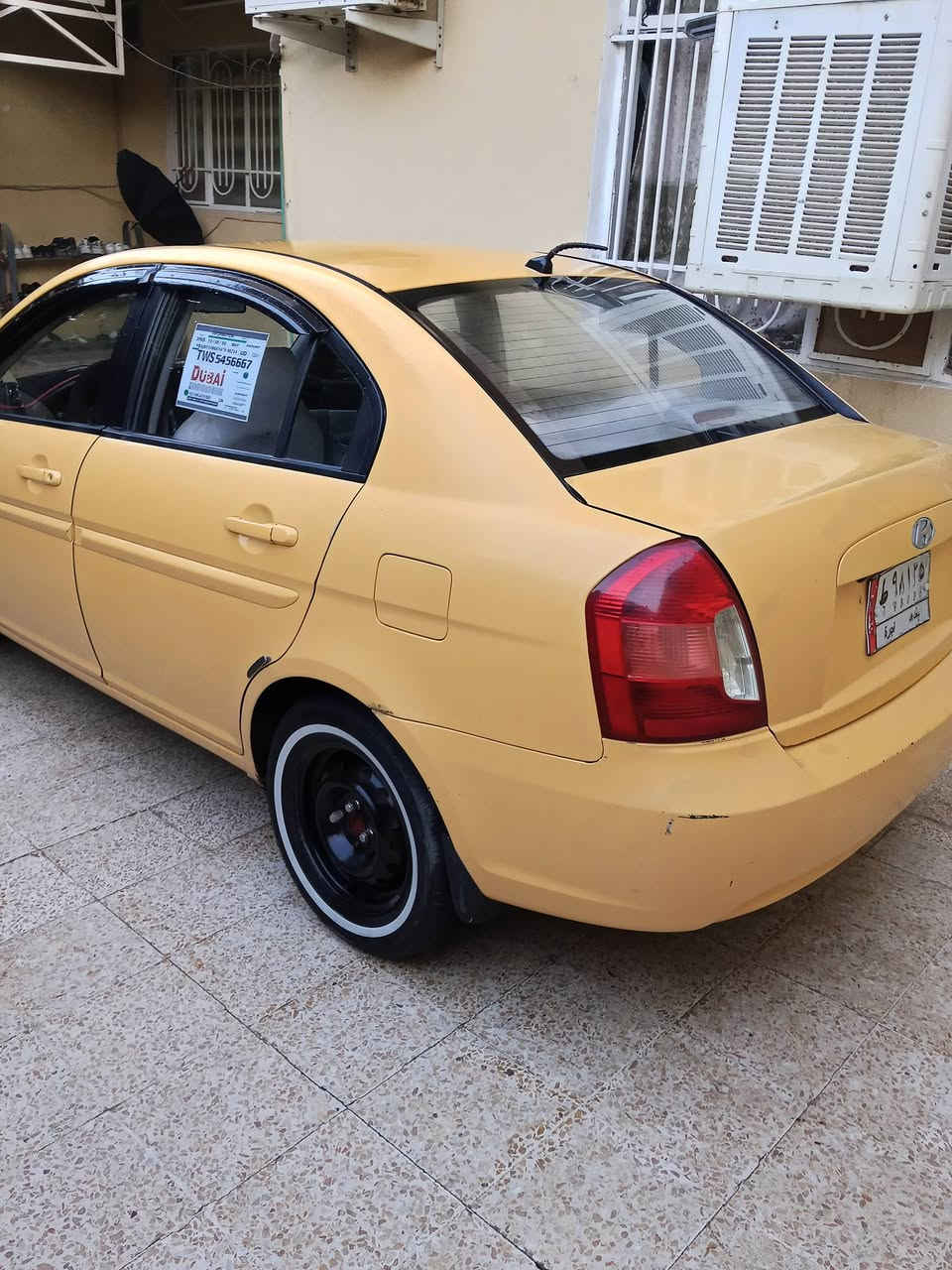 السلام عليكم
اكسنت 2008 رقم بغداد الماني كوري
محرك 16 كصه 
كير توماتيك  كصه 
تبريد
جامات كهرب قفل مركزي 
سياره بأسمي عنوان موصل
السعر 90 وبي مجال ***********
