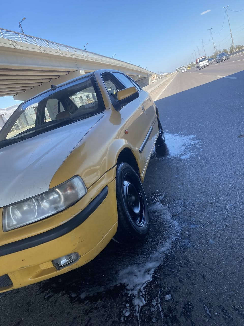 سلام عليكم سمند 2011ناطق بيهه جاملغ صبغ سياره كامله مكينه وكير  وكهربايات كلهه كفاله تأثرات نضيفه تبريد شغال رايدهه ٣٠وبهه مجال قليل مكاني بغداد شعب رقمي ***********
