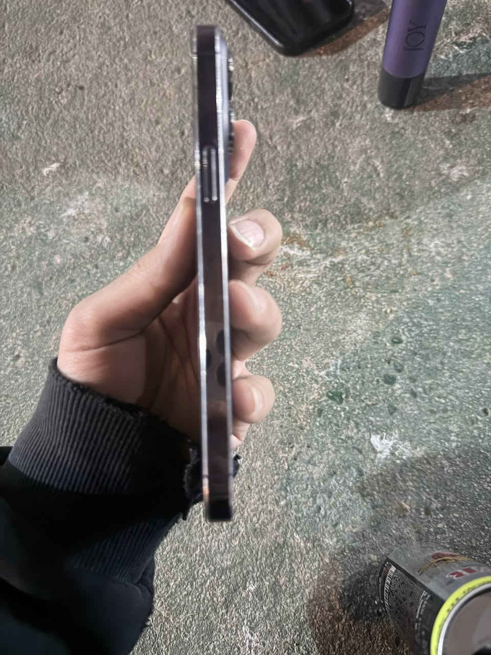 ايفون 14PRO MAX
للبيع بسعر مناسب جداً الجهاز مكفول كامل عدا هاي التفاصيل الايكلود ناسي الرمز مالته بس الجهاز مفتوح طبيعي يعني ممقفول ومبدل شاشة اصلي شرط الفحص الجهاز نظيف كلش وممتعوب ضمان ماستر 
بطارية 88 وذاكرتة 256 لون بنفسجي كلشي شغال بي فقط ناسي رمز الايكلود عادي اراوس اذا 16وفوك انطي فرق الي يفيده اني بلخدمة سعره 450الف | رقمي ***********
