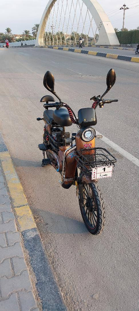 دراجه HVSمديل 2023بلحقيقه انضف بهواي مابيهه ولا عطل بريكات اشارات مرايات بطاريات كله  نضيف وشغال 4نمر مكاني بصرة ابو الخصيب للاستفسار ***********واتساب
