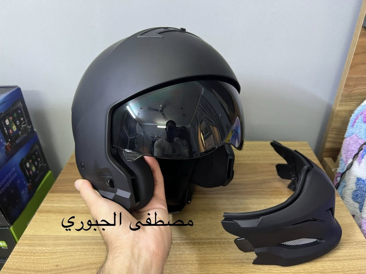 خليك متميز وياي خوذة اصلية جديدة  لون اسود مات جامة مضللة فج انت تتحكم بي فول راحة فول كوالتي قياس لارج L يتوفر توصيل


**إذا كنت صاحب هذا الإعلان وتريد حذفه لأي سبب، رجاءا أرسل رسالة إلى الدعم الفني**