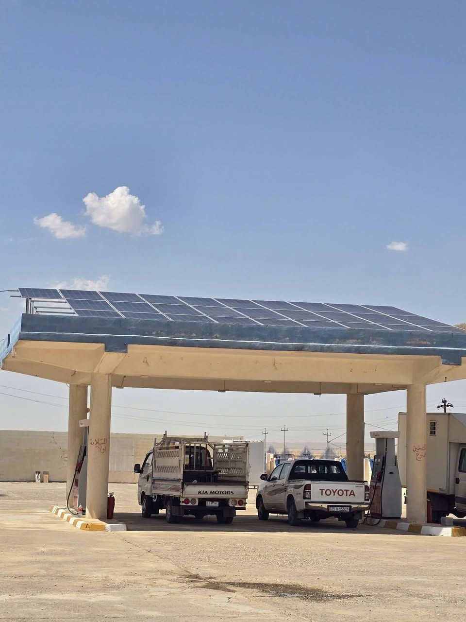 تم تجهيز وتنصيب منظومة طاقة شمسية ( تجاري )
بقدرة 17220W اي مايعادل (78Aنهاري – 40A ليلي )2026\6\9
في كركوك / محطه سركلان

وتتكون المنظومة من :
• ألواح شمسية عدد ( 28 ) بقدرة 615W نوع LONGI
• انفيرتر عدد ( 1 ) نوع Deye العملاق
• بطارية ليثيوم عدد ( 2 ) حجم 16K نوع فولت كايد حصرا
• بورد AC متكامل من قواعط دورة مع فيوزات مع مانع صواعق ارضي
خدماتنا في منظومة الطاقة الشمسية :
• ضمان الألواح ( 15 ) سنة وتدوم اكثر من ( 25 ) سنة
• ضمان البطاريات ( 5 ) سنة وتدوم اكثر من ( 10 ) سنة
• ضمان انفيرتر ( 5 ) سنة وصيانة مجانية ( 1 ) سنة كامله
• اعداد الكشف وتقديم الاستشارة المجانية
• التجهيز والتنصيب والتشغيل

توفر هذه المنظومة حلاً فعالاً ومستداماً لتأمين احتياجات الكهرباء مما يساهم في تقليل التكلفة والحفاظ على البيئة إذا كنت تبحث عن حلول طاقة موثوقة وفعالة , تواصل معنا الآن لتقديم الاستشارة المجانية ومناقشة احتياجاتك الخاصة .

العنوان : فروعنا منتشرة في كافة محافظة نينوى :

ناحية الكوير 

الموصل - حي الرفاعي - سايدين القسم
 
سهل نينوى - سايدين موصل كركوك

للطلب والاستفسار اتصل بنا على الأرقام التالية :
سرمد_
 ***********_***********
*********** -*********** /
-*********** / 
==================================
نذكركم بأن فريقنا الهندسي والفني مستعد لتجهيز وتنفيذ كافة فئات مشاريع منظومات الطاقة الشمسية في محافظتنا العزيزة وجميع اعمالنا مشمولة بالضمان الحقيقي .
سرمدللطاقه الشمسيه 
جـــودة - ابـتـكـار - ضـمــان
