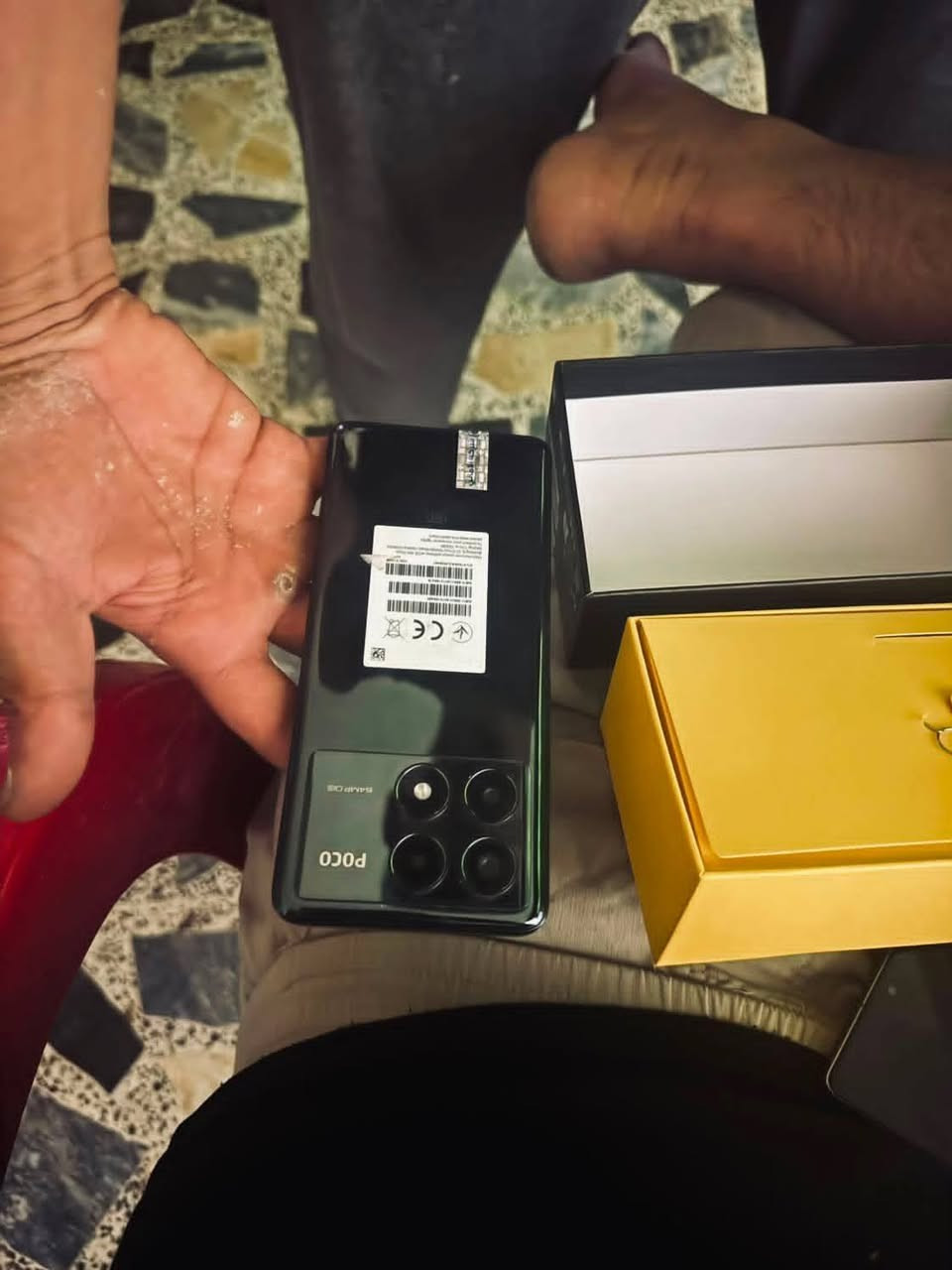 🟨متوفر 👇

🟡 بوكو X6 برو5G
🟡 ذاكرة/512
🟡 رام/12
🟡 ملحقات  كاملة 
🟡 نضافة 100%  
🟡 للبيع ولمراوس 
بي ضمان استبدال مدة شهر من شركة الاماني
🟡 جهاز جديد ليوم اخذتة


**إذا كنت صاحب هذا الإعلان وتريد حذفه لأي سبب، رجاءا أرسل رسالة إلى الدعم الفني**