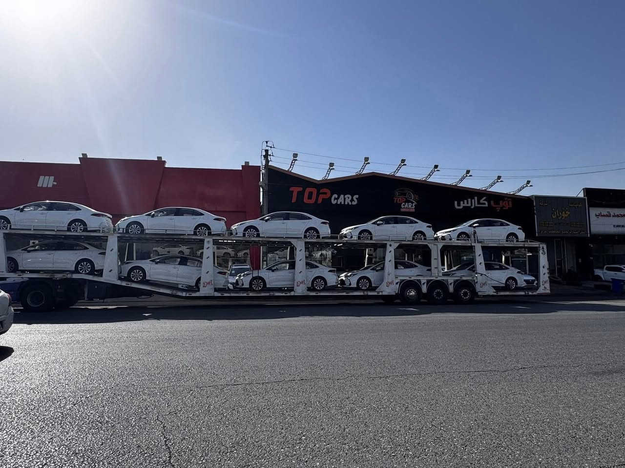 کرۆلا  هایبرید 2025 شکل خلیجی
سعر 160$🔥$ورقة  
فول مواصفات.مەکینە 1.8
 بەصمة.سلاید.برێك کارەبایی.شاشةوكاميرا
کوشین جلد.لايت زينۆن.شاشە ئەلکترۆنی
مكان : أربيل.   ١٠٠ متری معرض تۆپ کارس 
موبایل   ***********
