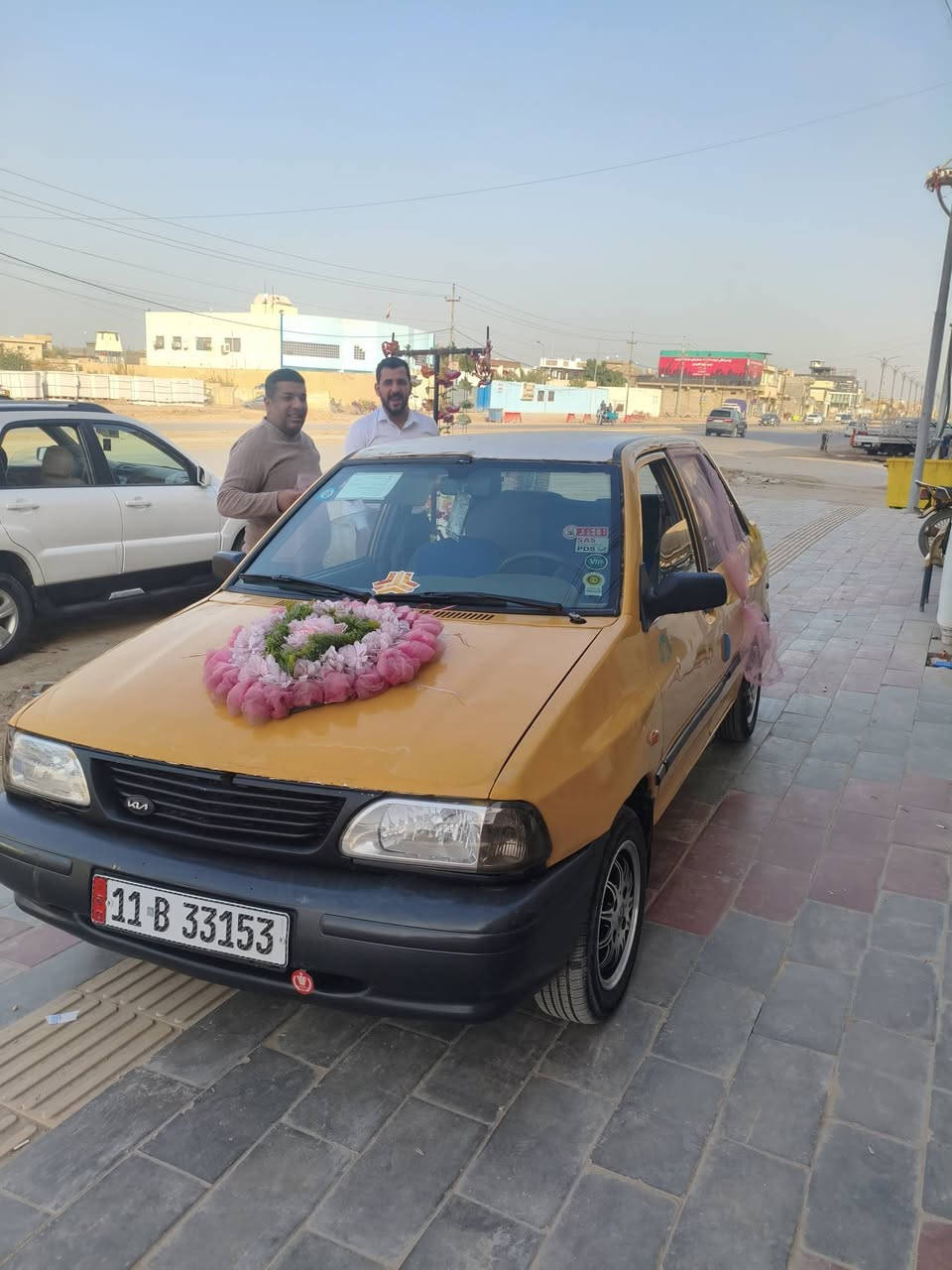 سلام عليكم 
الموديل .2011
الرقم .بغداد انگليزي
العنوان .كربلاء طويريج 
السياره مصفره هيئه وغرامات 
مكينه گير حداديه لوك 
تبريد شغال 
السياره بيها تخم تاير ويل كب كارتون 
اخوتي بيع او مراوس حسب القناعه
***********.وبي وتساب
