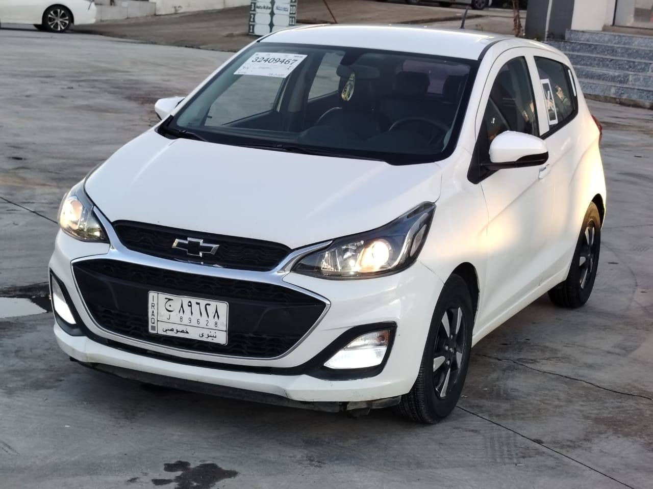 السعر 93$$         ***********
سبارك موديل 2019 ماشيه 70 km مكينه كير شرط صبغ بوند بدون دواخل رقم نينوى شرط التحويل وبيها كابون سنويه جديده كير توماتيك كشنات جلد هيتر كشنات هيتر ستيرن
