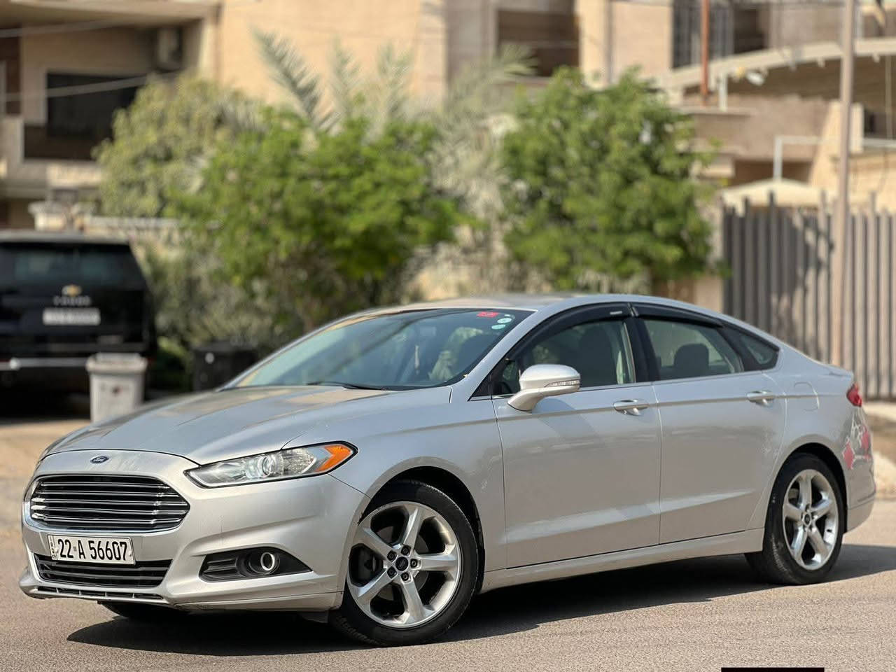 سيارة فورد فيوجن للبيع موديل 2016
مواصفات SE
مكينه 1500تيربو
مري كهرباء وانارة ترحيب
شاشة كبيرة
كامرة دواره
فول تحكم ستيرن
تبريد قطعتين
لايت زنون
رقم اربيل تحويل ثاني يوم
السعر98 $ وبيها مجال 
***********
