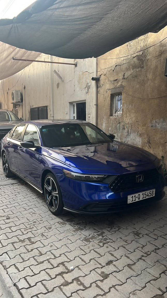 السلام عليكم شباب هونده اكورد 2024 وارد امريكي رقم بغداد الجديد بأسمي تحويل مباشر

‏Honda accord hybrid sport 2024. 

       حجم المحرك : 2000 sport هايبرد

ضرر السياره : حافت البنيد بدون دواخل وبدون صبغ راجعات بارد حتى الراديترات بلاديات السياره بدون قطرة صبغ
        
حالة اليرباك : دركه و برده و راجع سستم

المسافه المقطوعه : ٤٤ الف كيلو مو ميل

#مواصفات

• مكينه 2000
• شاشة كبيرة
•فتحه
• كاميرا خلفية 
•3 انظمه قياده
• كرسي كهرباء  
• رادار امامي
• مانع تصادم
• محدد مسار 
• تصحيح مسار
• شفتات بالستيرن
• مثبت سرعة
• مانع انزلاق
• دخول ذكي 
• إنارة ترحيبية
• هاندبريك كهرباء
•لايت عدسات زينون
• نظام اوتو لايت Auto
• لايت العالي زنون 
• حساسات مطر 
• حساسات دخول الإنفاق
• حساسات ضغط هواء الإطارات
• أوامر صوتية
• 3 أنظمة قيادة (eco, ev, sport)
• بلوتوث
• مدخل USB + AUX 

السعر : 195$ وبيها مجال بسيط 

تفاصيل اكثر هذا رقمي *********** تحياتي 
مكاني بغداد الجادرية او الكرادة بيه وات ساب

