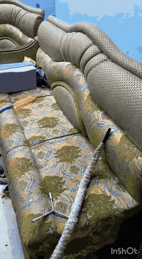 قبل العمل وبعد العمل: الدوشمة قبل تكون خشب خام وفكرة، وبعد الشغل تتحول...