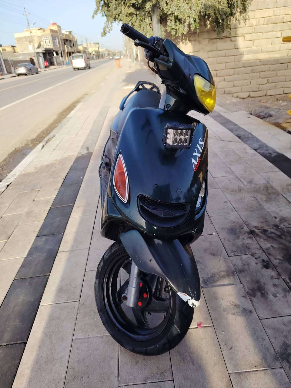 السلام عليكم دراجه اكزز خطين مفتوحه مره وحده محرك يخبل عليه نهظه تخبل كلشي شغال بيها بس نقص باتري دراجه مامتعوبه حلوه مكاني بني منصور ***********
وشراي اني بخدمته
