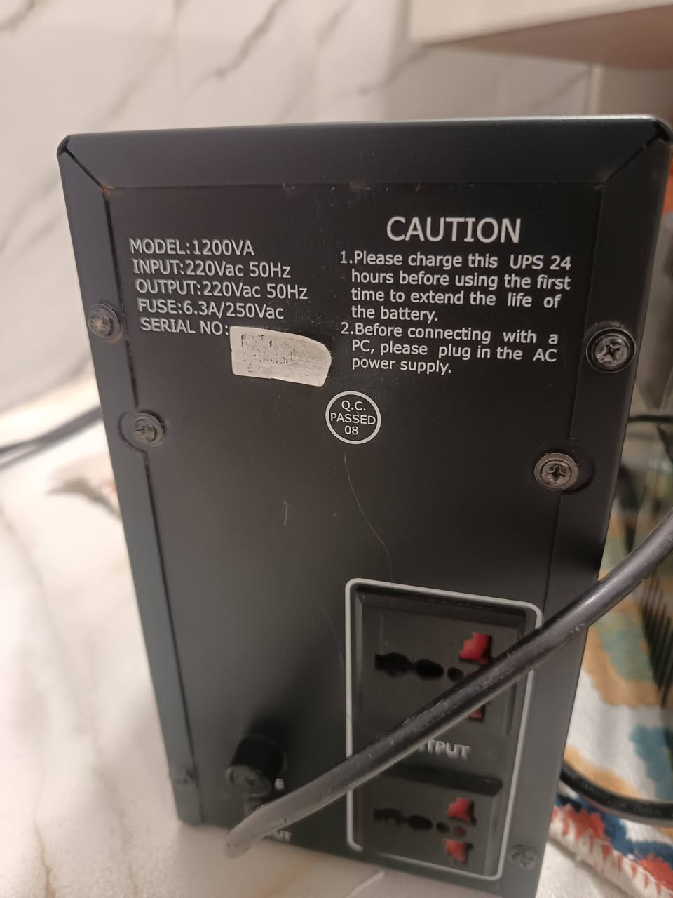 سلام عليكم يو بي اس 
1200واط ثنينهن نضام 24 فولت شغالات بدون بطاريات 
اعلى سعر ابيع


**إذا كنت صاحب هذا الإعلان وتريد حذفه لأي سبب، رجاءا أرسل رسالة إلى الدعم الفني**