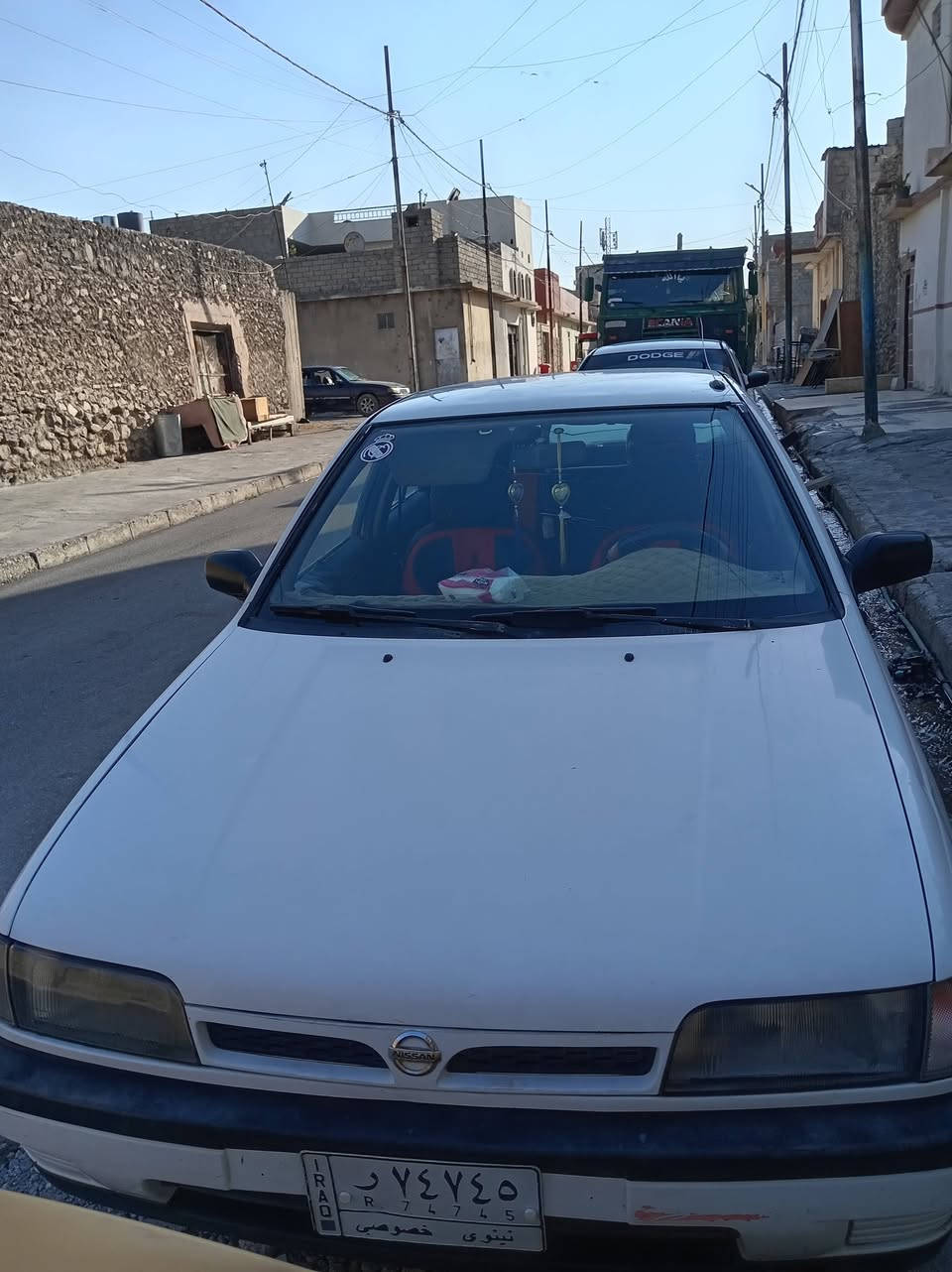 السلام عليكم
سيارة نيسان صني موديل 1991
مكينة لا صرف ولا نفخ بيها كاربون بانزين
طخم تايات جديد شرط التحويل رقم السيارة نينوئ
السعر 35 وبيها مجال للطيبين
رقم الهاتف
آسيا ***********
عنواني موصل جانب الأيمن
