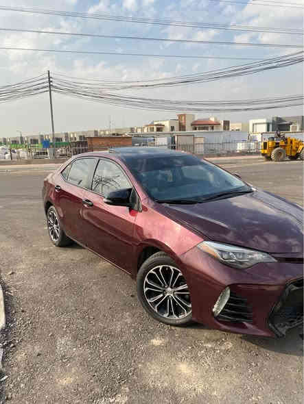 تيوتا كورلا 2017 SE  (خمسينيه 50th)  رقم اربيل  بسمي السياره فووول 
مواصفات الخمسينية معروفه 
المواصفات فول الفول 
بصمه ابواب لمس وصندوق
 فتحه سلايد
كشنات جلد ومخمل حاضن 
زنون عالي ناصي بلاد
رادار (تحديد مسار وتوقف ذاتي اذا صار شي كدامك ) 
الشاشة كبير مو الصغير
 شفتات گير
هيتر بالمرايه 
نضام سبورت 
السعر 128 وبي مجال
حادثه من امريكا جاملغ و بوب ثنين مبدلت و مصبوغات وبي ايرباك برده  طاك 
ماشيه 173 ميل 
عنوان بغداد العامريه او مجمع نجمه بغداد  
*********** بغداد
