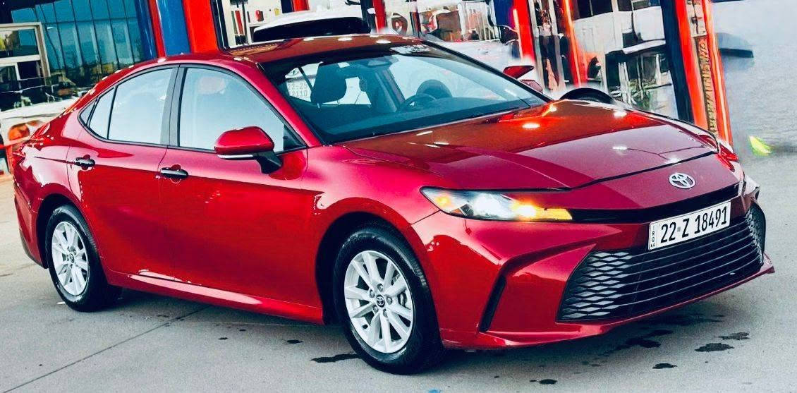 Toyota Camry Hybrid  LE  2025

تويوتا كامري هايبرد 2025 ) بانزين وهايبرد

اللون :- احمر❤️❤️❤️‍🔥❤️‍🔥

الموديل 2025

السياره مرقمه اربيل - رقم و سنويه هزه جديده لحد 2030

المحرك 2500cc 

الحادث - بنيد صبغ 
تعديل بل البراكيت

ايرباك استيرن 

 👇🏻👇🏻👇🏻المواصفات👇🏻👇🏻👇🏻

• شاشة كبيرة

• كاميرا خلفية

• حساسات خلفية

• رادار امامي

• مانع تصادم

• تصحيح مسار

• مثبت سرعه

• مانع انزلاق

• استيرن متحرك

• تدفئه مقود

• نقطة عمياء

• مانع تجاوز

• حساسات مانع تجاوز

• بصمة تشغيل

• بصمة أبواب

• دخول ذكي

• شاحن ويرلس

• اضوية اماميه زنون LED

• اضوية خلفية LED

• ليد زنون نهاري

• ويل قياس 18

• نظام ECO + TRIP

• نظام GPS + خرائط

• 3 أنظمة قياده ECO / Normal / Sport 

• اوامر صوتيه

• بلوتوث

• مدخل USB + AUX

للتواصل *********** 

السعر 19800$$

العنوان بغداد زيونه بغداد, العراق
