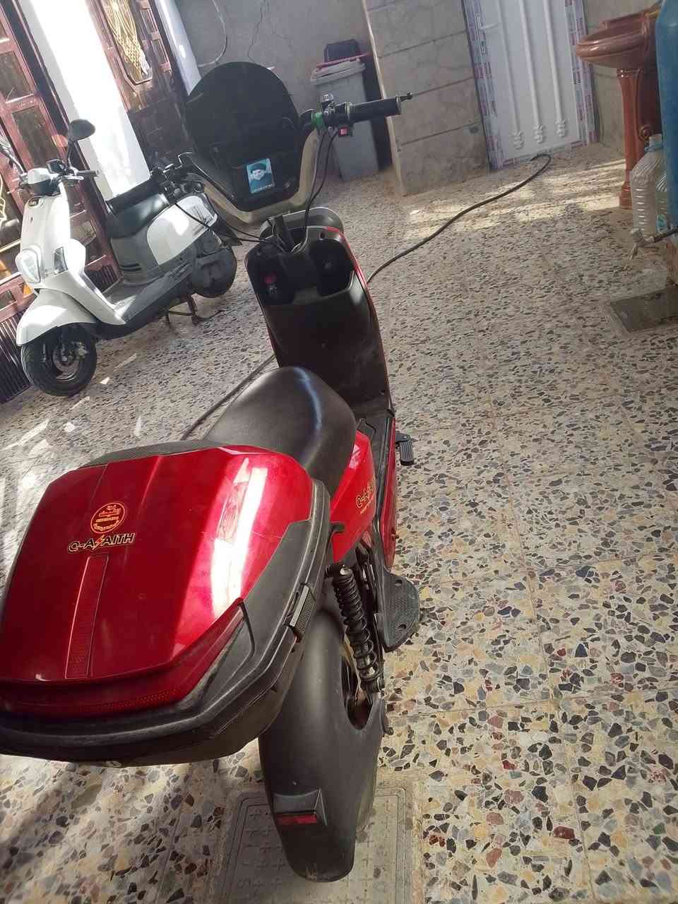 دراجه شحن للبيع 
خمس بطاريات 
3 سرعات 
اي استفسار خاص


**إذا كنت صاحب هذا الإعلان وتريد حذفه لأي سبب، رجاءا أرسل رسالة إلى الدعم الفني**