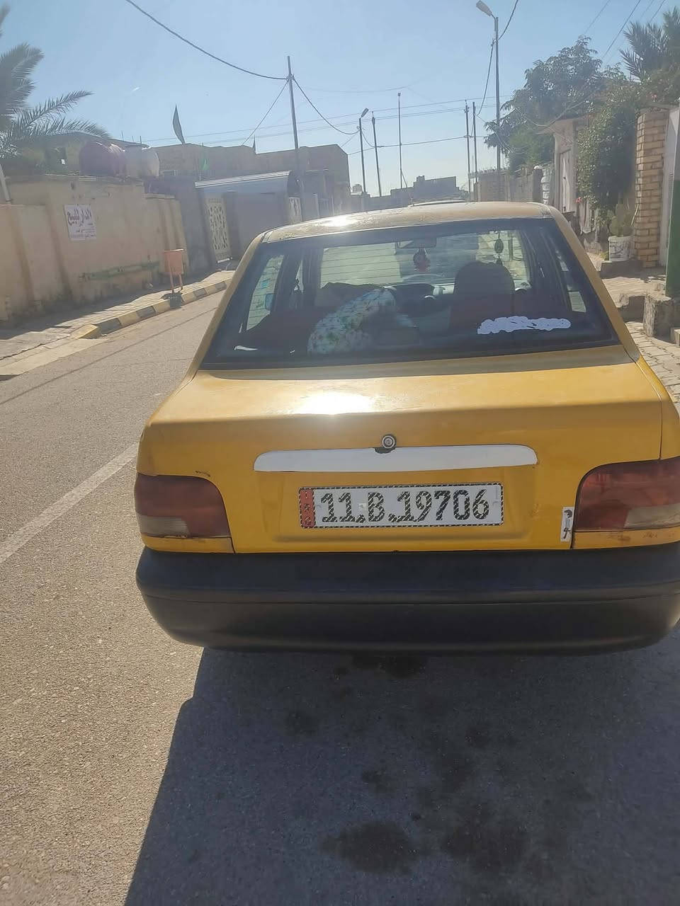 سايبة موديل ٢٠١٢  رقم بغداد مشروع وطني سنويه لل٢٠٢٧ سيارة جاهزة بيها خياسات ومعمرة مكينة خير من الله  مصفرة هيئة وغرامات  باسمي التحويل باي وقت  السعر ٢٧ وبيها مجال  مكاني الكوت *********** مكلف بل نشر
