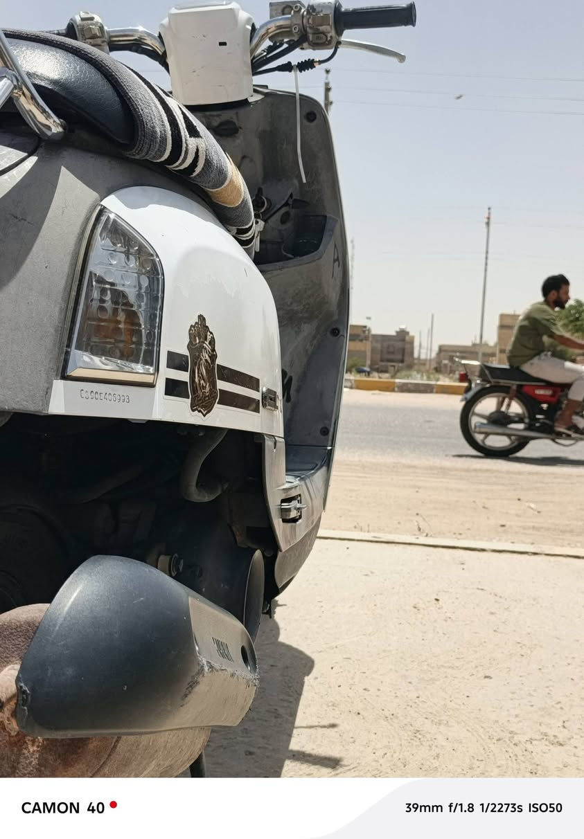 سلام عليكم دراجه بوليس للبيع دراجه مامتعوبه  مكينه كفرات كارتون مكاني نجف حي النداء السعر 700 وبيه مجال  رجائن الموشراي لايتعبني وهاذه رقمي ***********
