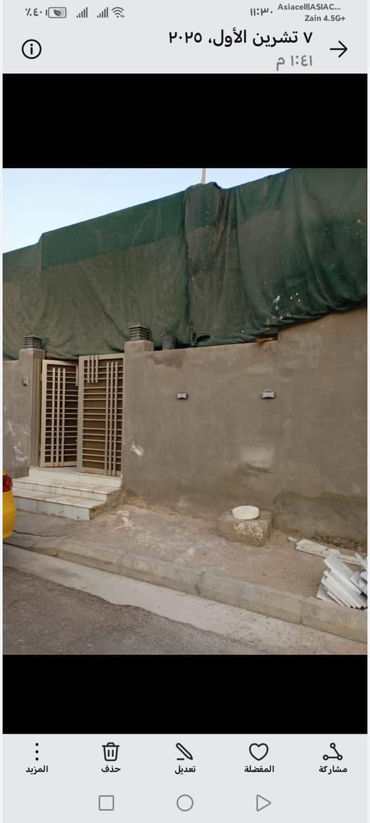 دار للبيع (100)متر ركن / نهاوند الثالثه بناء حديث طابو صرف خدامة كامله السعر88 بي مجال قليل  /الهاتف  /*********** @إشارة
