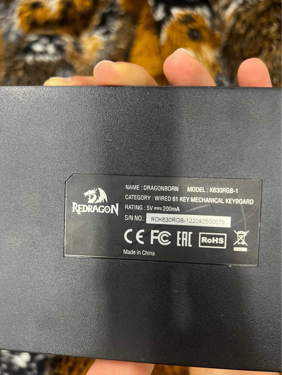 61 mechanical key rgb السليمانية, العراق


**إذا كنت صاحب هذا الإعلان وتريد حذفه لأي سبب، رجاءا أرسل رسالة إلى الدعم الفني**