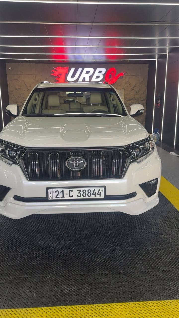 السلام عليكم برادو ٢١ مغلفة PPF ماشية ٧٧الف مكفولة كلشي موضح بالصور مكاني بغداد الاتصال على ***********
