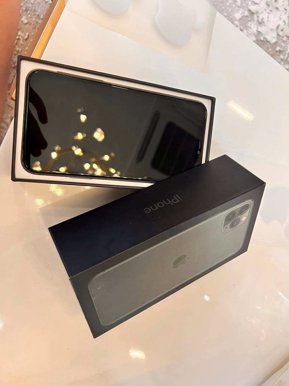 iPhone 11 Pro Max 420,000 Delivery to all Iraq


**إذا كنت صاحب هذا الإعلان وتريد حذفه لأي سبب، رجاءا أرسل رسالة إلى الدعم الفني**