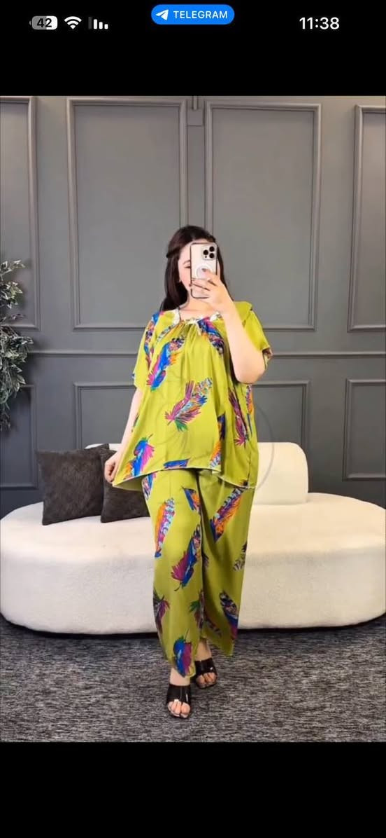 النـزاكة و الكشخــه 💗💅..
بجاما كشمـير صيفي بارد ثلـج 🩵🧊
فري سايز يلبس لحد وزن 90
و الاسعار مناسبة جداً 
💗   💗      💗


**إذا كنت صاحب هذا الإعلان وتريد حذفه لأي سبب، رجاءا أرسل رسالة إلى الدعم الفني**