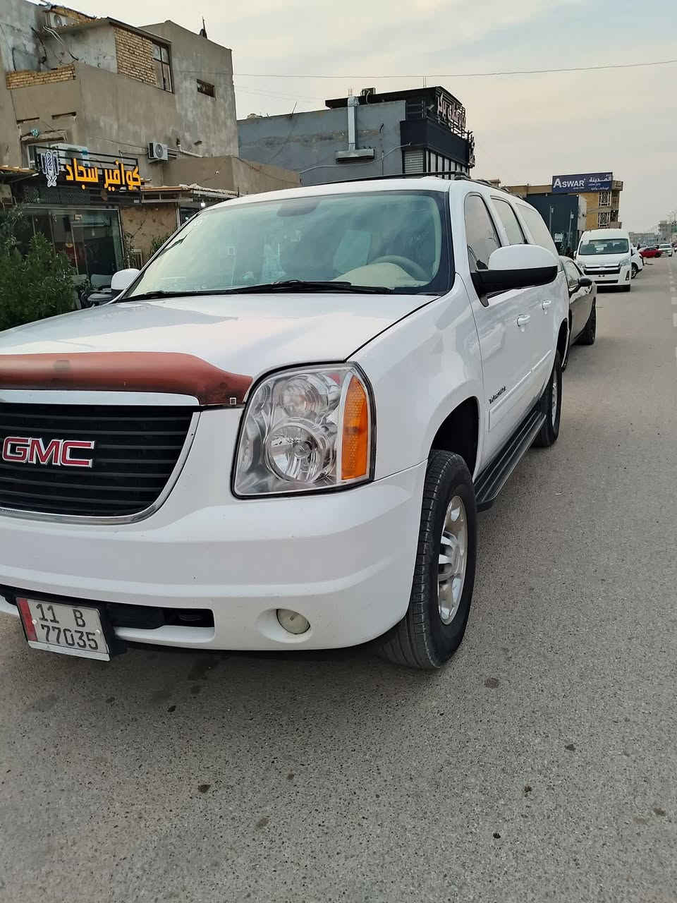 ياالله السلام عليكم 
جمسي يوكن فحل موديل 2009
گير مكينه حداديه خير من الله 
تخم تاير جديد
بيه منضومة غاز 80لتر
السياره كفاله بدون حادث 
باقي التفاصيل خاص
السعر210وبيه مجال 
اتصال ***********
