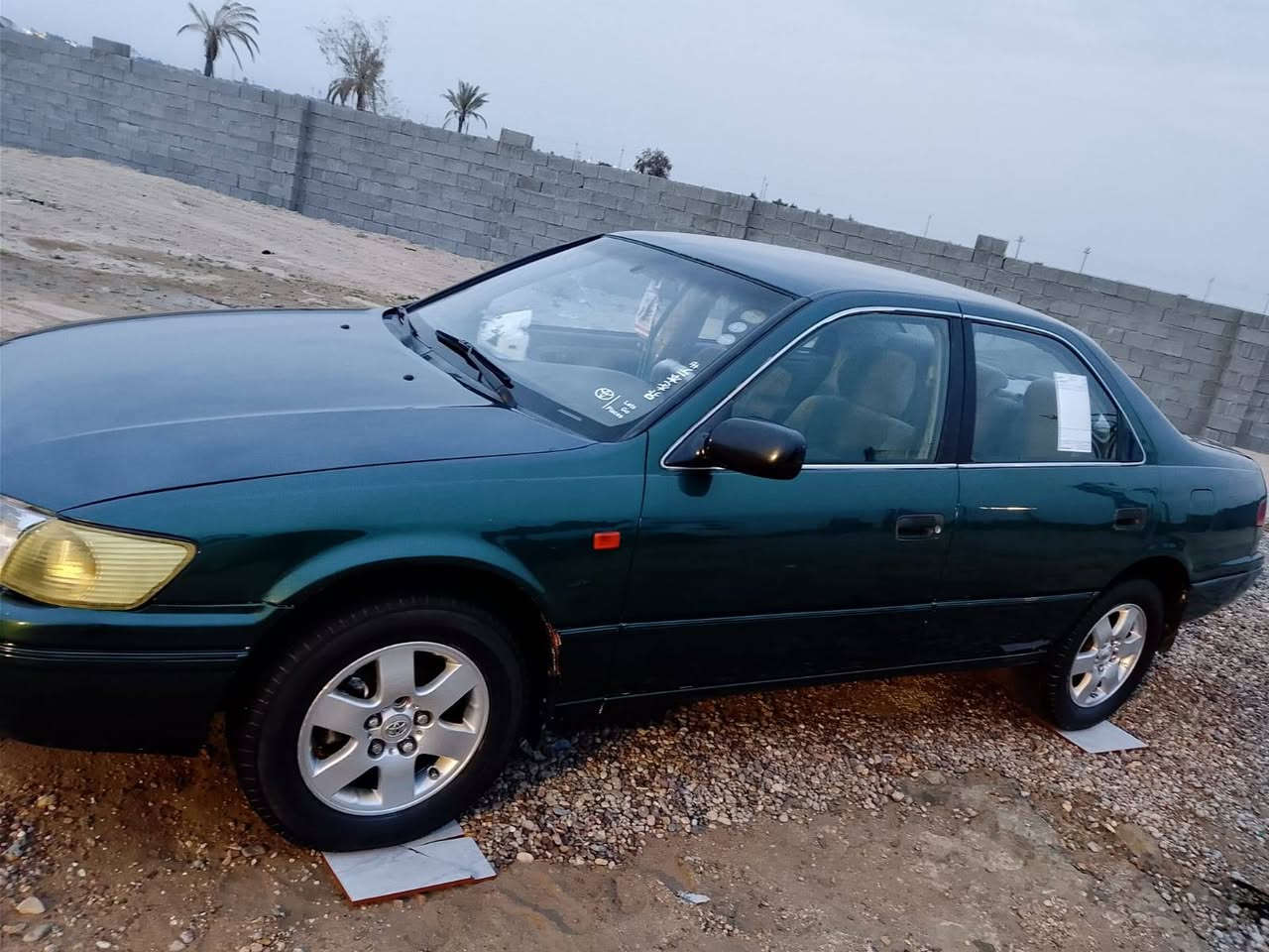 كامري 2001خليجي رقم سليمانيه بسمي تحويل مباشر  سنويه لحد 2030صبغ عام بدون ظربه بدون معجون صبغ للجماليه 
محرك 2200 كير ومحرك وتبريد مكفول لا تقيص ولا تبخير جاهزه ماناقصه شي 
تخم تاير نص عمر حداديه 60/100 
السعر 72وبيه مجال 
مكاني الانبار فلوجه 
وقتي ومجالي من العصر وره 
لن ملتزم بشغل 
***********
***********
