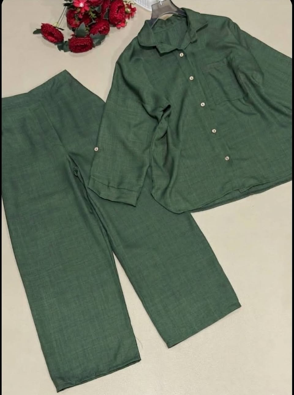 😍#جديدنا_وصل😍
  سوت 🔥🥹♥️نسائي  قطعتين 🥰 
#الخامة ايرؤبين درجة_اولى 👉🏻 
القياس.فري سايز🦋🤍🫶
#السعر12
يوجد توصيل داخل المسيب الفين دينار 
يوجد توصيل محافظات ايظا


**إذا كنت صاحب هذا الإعلان وتريد حذفه لأي سبب، رجاءا أرسل رسالة إلى الدعم الفني**