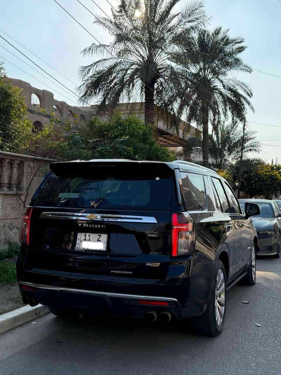 السلام عليكم ورحمة الله
سعر السيارة 55,000$ 🔒 قفل 
تاهو 2023 بريمر خليجي كفالة عامة 
عداد المسافة 62,000 كيلو 
لوحات بغداد انكليزي 

مغلفة بالكامل ppf
تخم تاير جديد برجستون الاصلي

*رصعة جاملغ 
*رصعة بالتكمة 

مواصفات البريمر معروف ميحتاج نذكره 
عنوان السيارة بغداد حي الجهاد او بغداد الجديدة 
***********
***********
