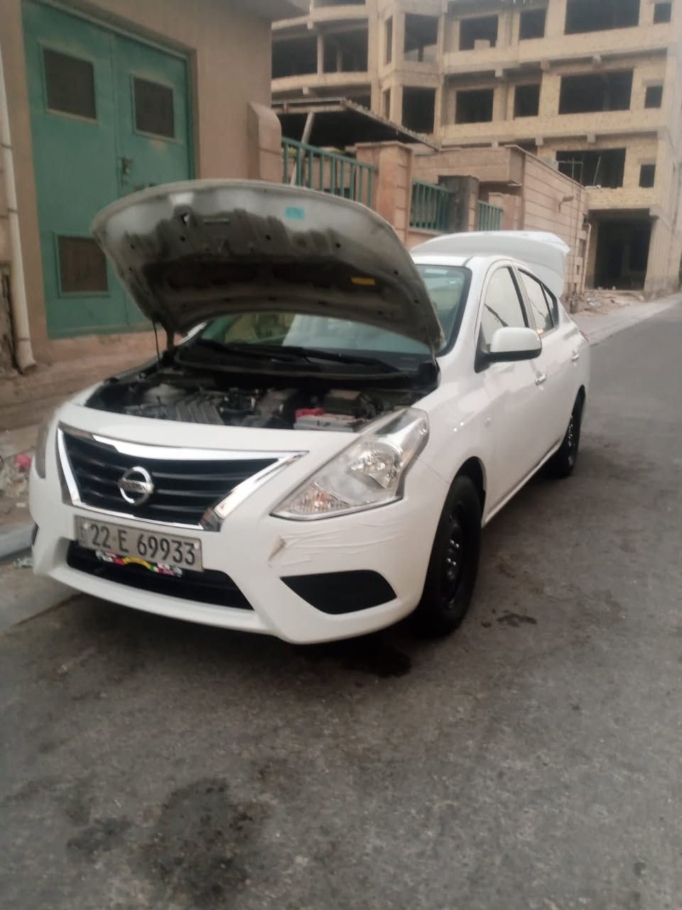 سلام عليكم نيسان صني مديل 2021 بليته الزركه سياره كفاله عامه اليريد يتصل ***********
