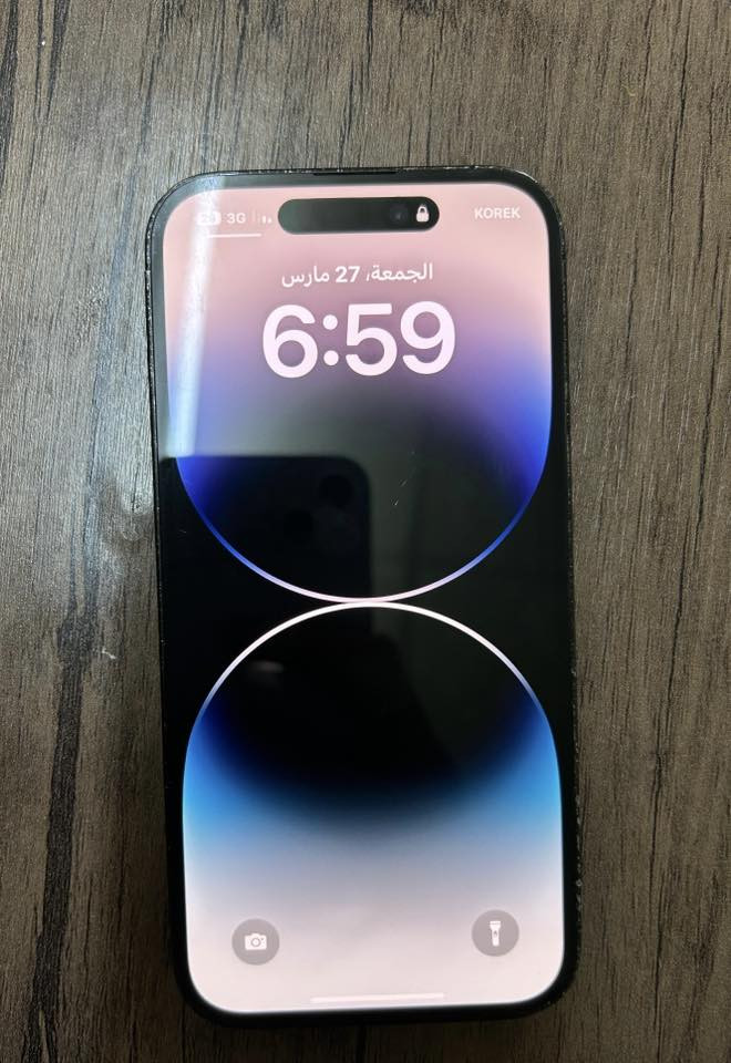 للبيع 14 Pro
ما مبدل بي شي ذاكرة 128| تك سيم 
🔋 بطارية 79 | سعر 360$ مكاني اربيل 
واتس اب : ***********
