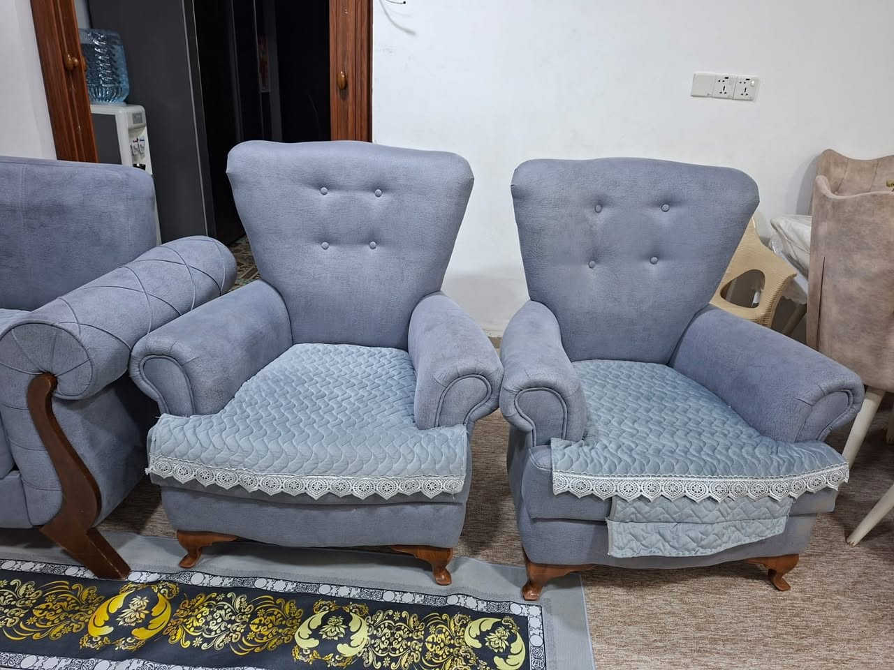 صباح الخير قنفات لون بيجي 8نفرات ولون رصاصي خمس نفرات للبيع ويابعض ب450الف


**إذا كنت صاحب هذا الإعلان وتريد حذفه لأي سبب، رجاءا أرسل رسالة إلى الدعم الفني**