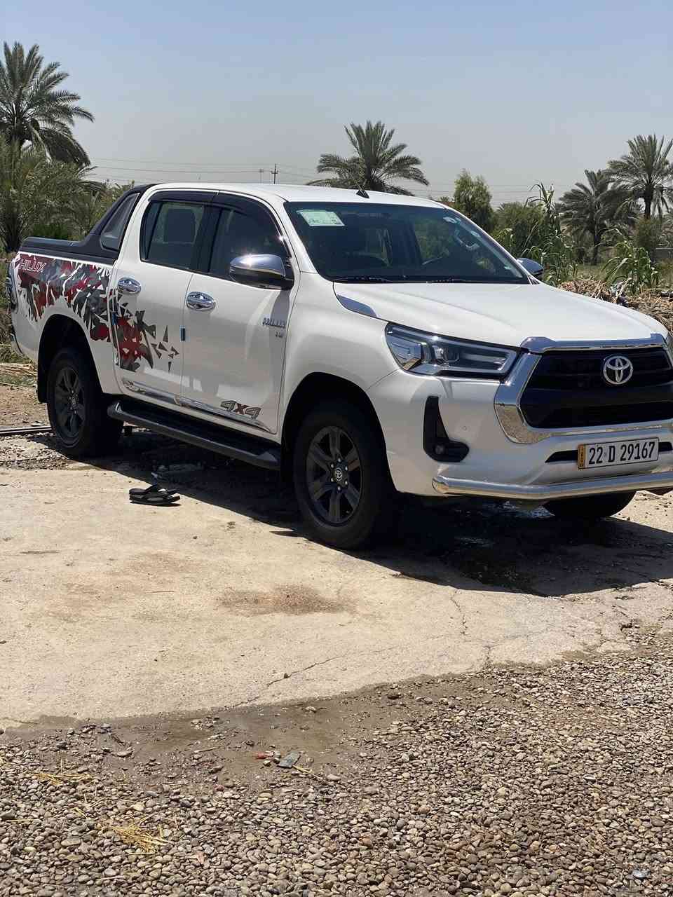 سلام عليكم للبيع هايلوكس موديل ٢٠٢٢مكفولة كفالة عامة رقم اربيل بسمي مكان السيارة بابل الحصوة الاستفسار ***********
