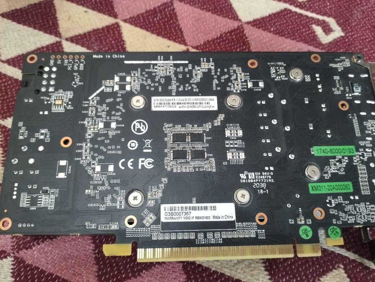 كارت شاشة gtx 1650 8gb super galax 
ماركة كلاكس غني عن التعريف استخدام اسبوع واحد فقط سبب البيع تطوير بغداد, العراق


**إذا كنت صاحب هذا الإعلان وتريد حذفه لأي سبب، رجاءا أرسل رسالة إلى الدعم الفني**