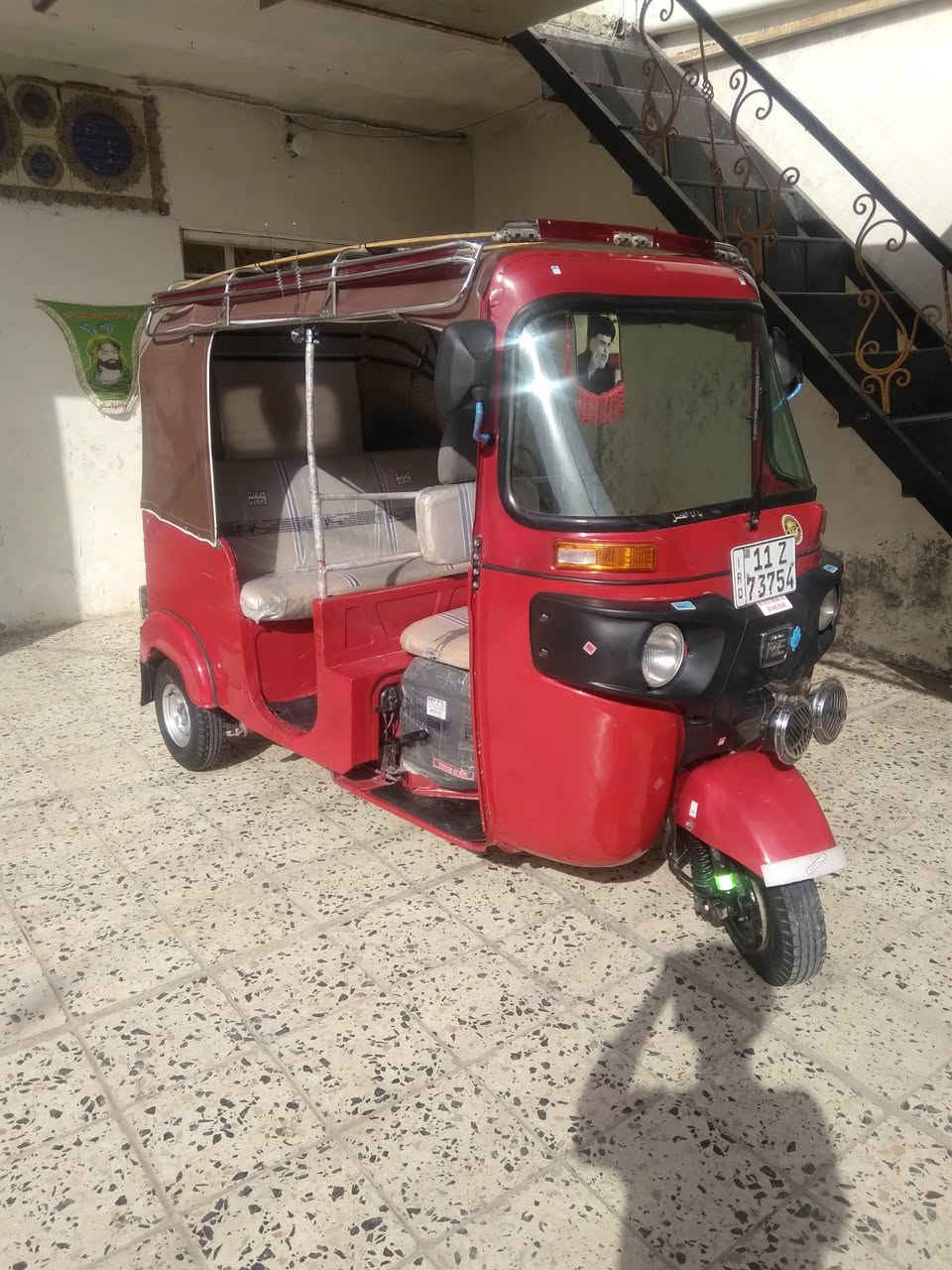 سلام عليكم تكتك 20 شهر12جديده تراي زيرو مكفوله من الضربه ومن الصبغ تخم تاير جبلي كهربايات كلهه شغاله هورن بوش اصلي سيبايه ستيل  رقم نكليزي بسمي تحويل ثاني يوم هيه وغراضهه العنوان الحسينيه المعامل *********** مامتواجد عل فيس
